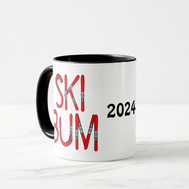 Caneca Esqui Bum Skis (Frente Esquerda)