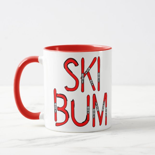 Caneca Esqui Bum Skis (Esquerda)