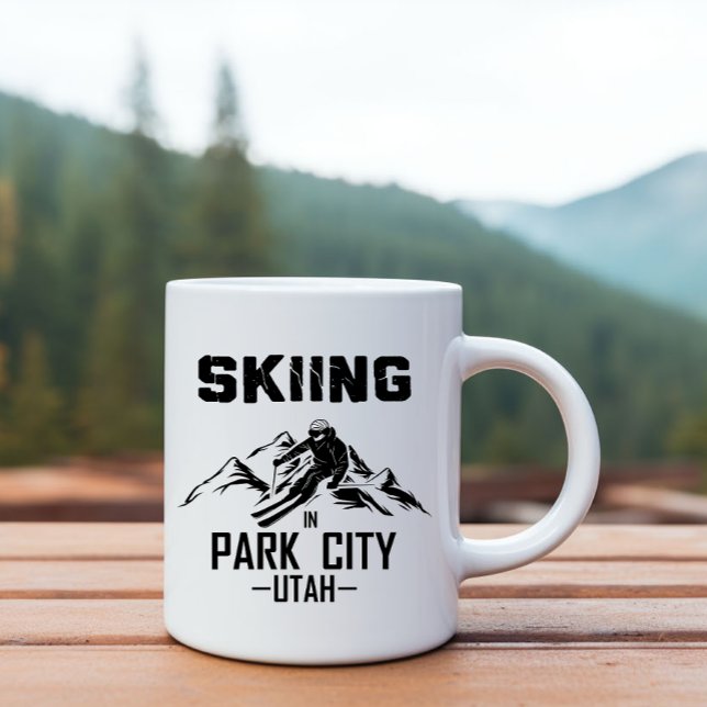 Caneca Esquiar em Park City Utah (Criador carregado)
