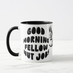 Caneca Esquilo Bonito - Boa Manhã, Fellow, Empregos