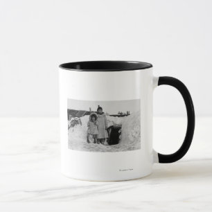 Caneca Esquimós do Alasca fora de sua fotografia Home