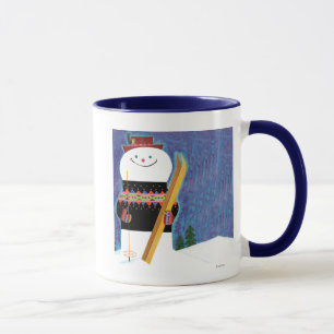 Caneca Esquis para o boneco de neve