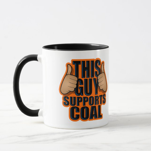 CANECA ESSE CARA APOIA O CARVÃO (Esquerda)