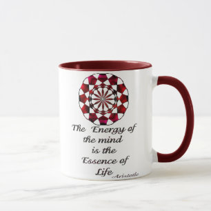 Caneca *Essence de Life* - citações de Aristotle
