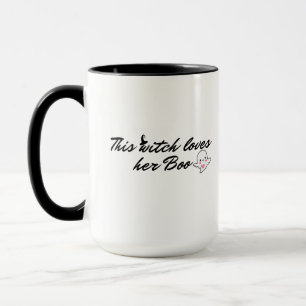 Caneca Esta Bruxa Ama Seu Boo Mug