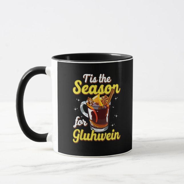 Caneca Esta É A Época Do Gluhwein Vinho Multado Lov (Esquerda)