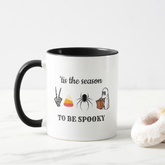 Caneca Esta É a Temporada de Ser Assustador no Halloween