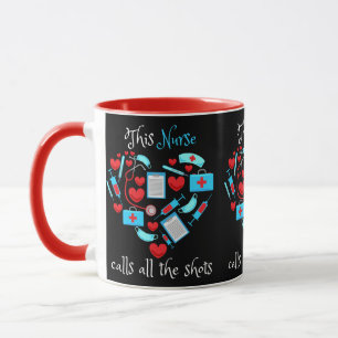 Caneca Esta Enfermeira Chama Todos Os Tiros