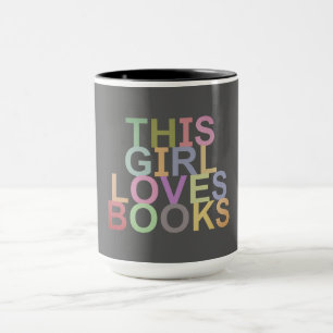 CANECA ESTA GAROTA ADORA LIVROS