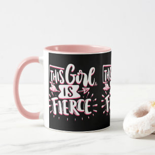 Caneca Esta Garota É Um Empoderamento De Garota Imerso