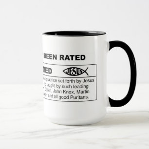 Caneca Esta pessoa foi R avaliado para Reformed