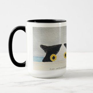 Caneca Está tudo bem. Estou bem. Está tudo bem. Gato