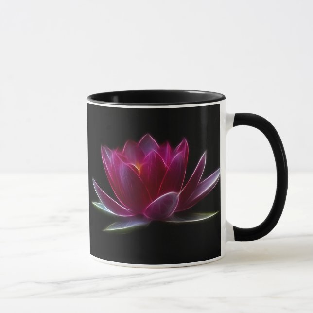 Caneca Estação de tratamento de água da flor de Lotus (Direita)