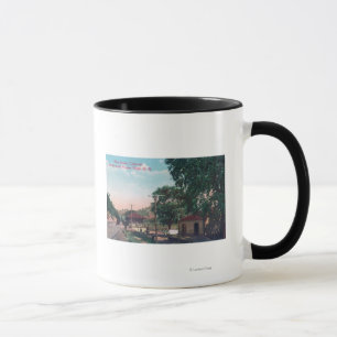 Caneca Estação do noroeste do Pacífico RR do Pieta