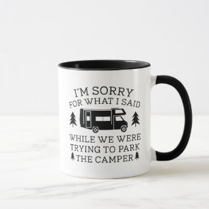 Caneca Estacione A Casa De Camping