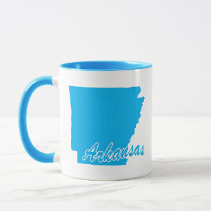 Caneca Estado Da Forma Do Arkansas