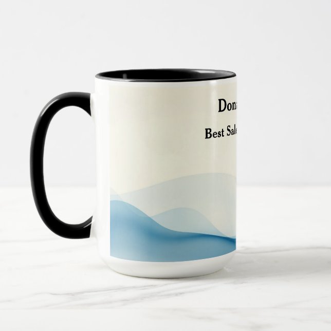 Caneca Estado de Fluxo Moderno Trabalho Profundo Personal (Esquerda)
