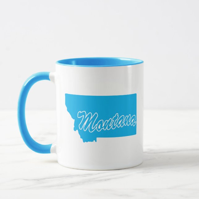Caneca Estado De Montana Shape Mug (Esquerda)