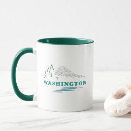 Caneca Estado de Washington Estados Unidos da América