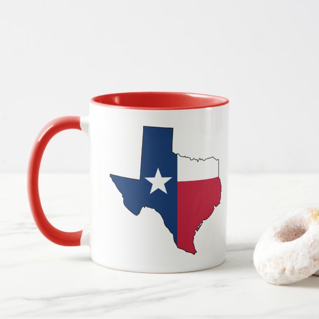 Caneca Estado do Texas (Com Donut)