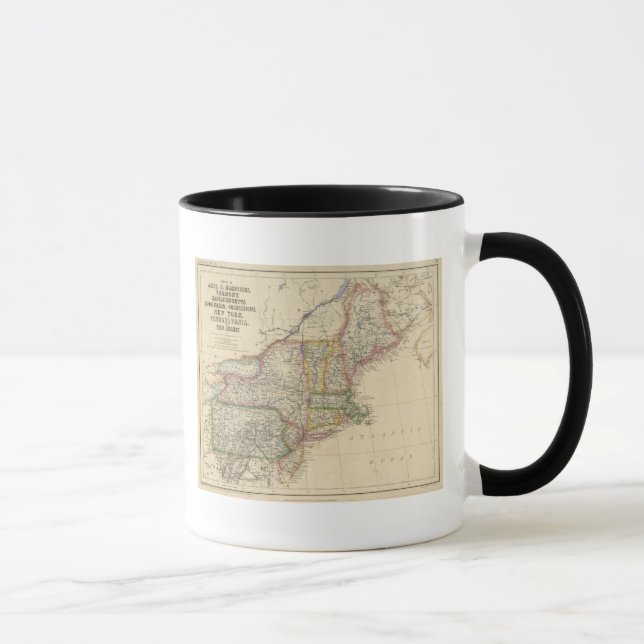 Caneca Estados de Maine, New Hampshire, Vermont (Direita)