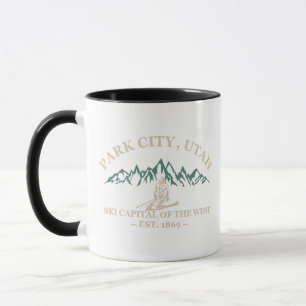 Caneca Estaleiros de esqui de Utah