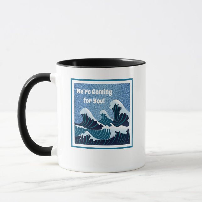 Caneca Estamos Vindo por Você! (Esquerda)
