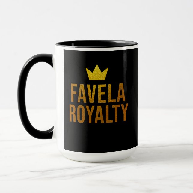 Caneca Estampa Hip Hop - Favela Royalty -  (Esquerda)