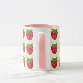 caneca estampada morango