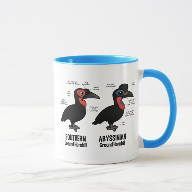 Caneca Estatísticas à terra de Hornbil (Direita)