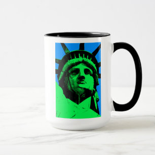Caneca Estátua da liberdade do pop art