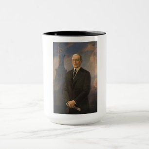 Caneca Estátua da Liberdade e Presidente Woodrow Wilson