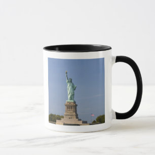 Caneca Estátua da liberdade na ilha da liberdade em novo