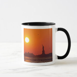 Caneca Estátua da Liberdade, Porto de Nova York, NY, EUA,