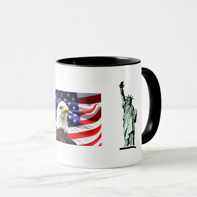 Caneca Estátua da Liberty Mug (Frente Esquerda)