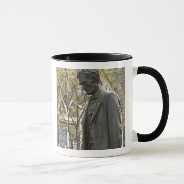 Caneca Estátua de Abraham Lincoln, Portland, Oregon (Direita)