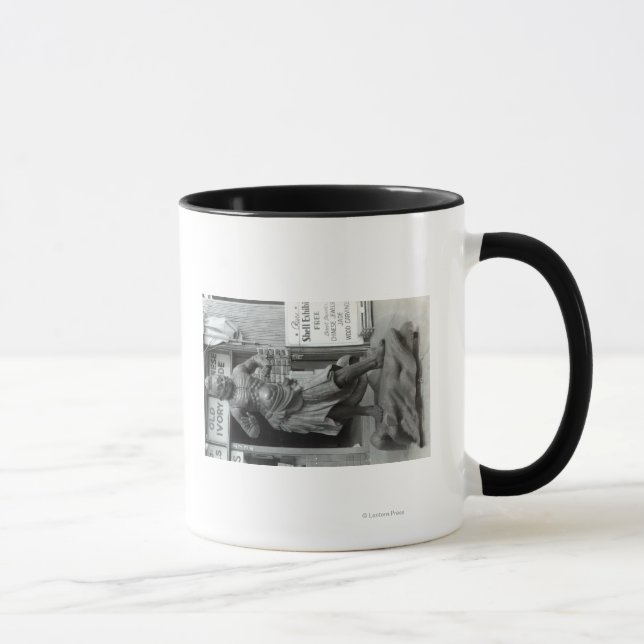Caneca Estátua de Guarda Templo no Compro Pacific Curio, (Direita)