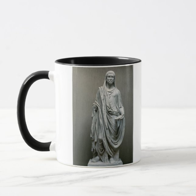 Caneca Estátua do imperador Maxentius (ANÚNCIO 306-312) (Esquerda)