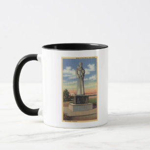 Caneca Estátua do padre Garces no círculo de Garces