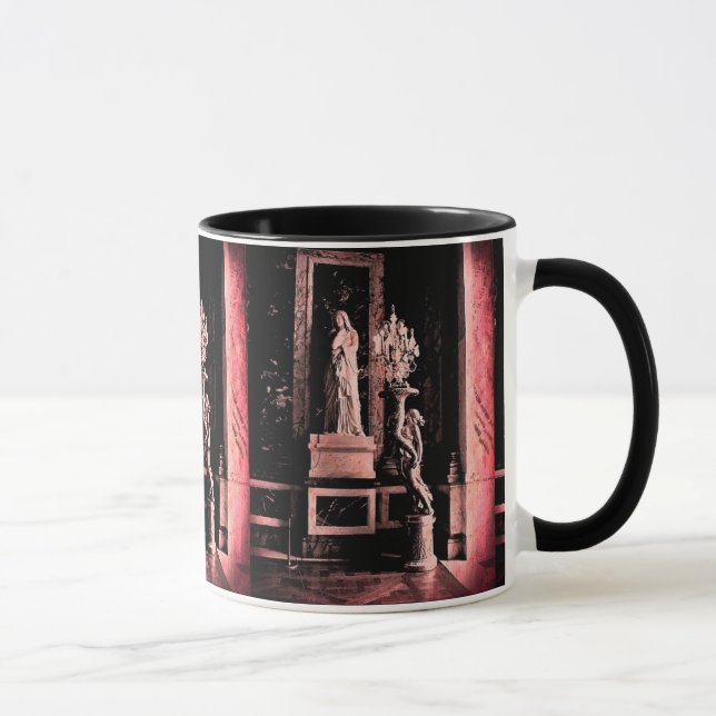 Caneca Estátua Rosa Fisheye Versailles (Direita)
