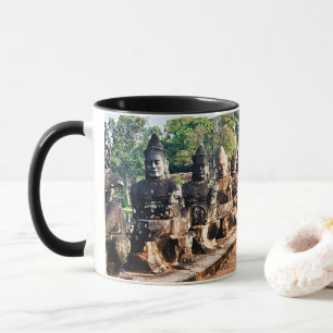 Caneca Estátuas de Deus de Angkor Thom