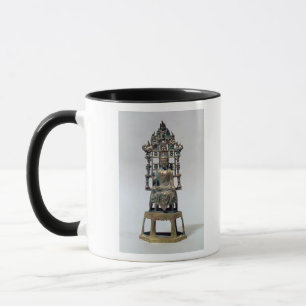 Caneca Estatueta de Buddha na meditação, Tang