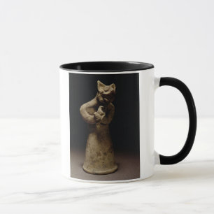 Caneca Estatueta de um demónio Leão-Dirigido,