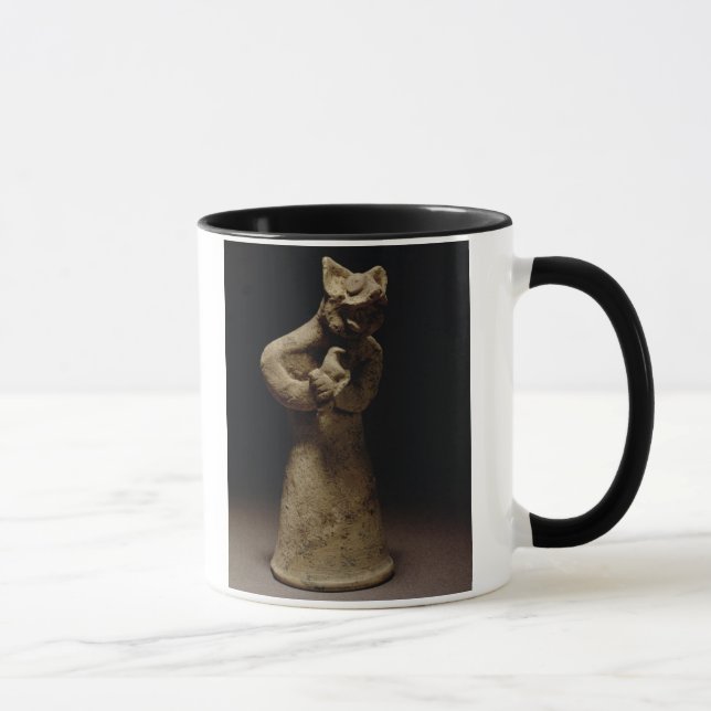 Caneca Estatueta de um demónio Leão-Dirigido, (Direita)