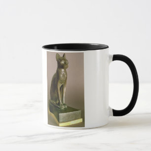 Caneca Estatueta de um gato que representa a deusa Bastet