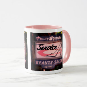 Caneca Este é Campbell CA, Towne Square Signage Mug