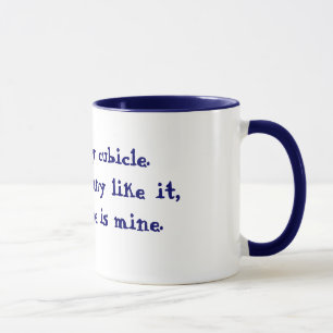 Caneca Este é meu compartimento. Há muitos como ele, ma