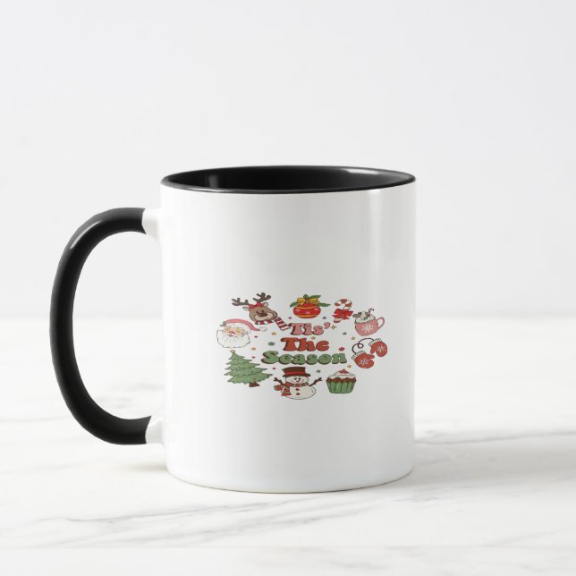Caneca Este É O Bloco De Acrilato De Natal (Esquerda)