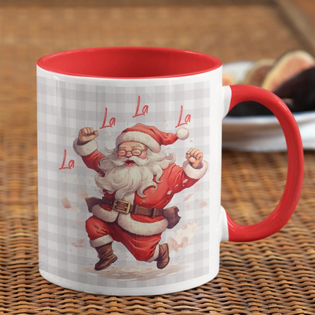 Caneca 'Este É O Nome Personalizado De Natal Dos Papais n (Criador carregado)