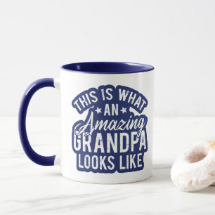 Caneca Este é o Presente de Como um Avô Incrível se Parec